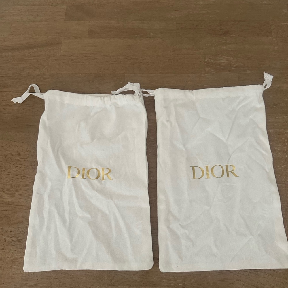 Dior Shoe Dust Bags